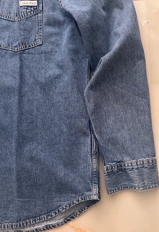 Camicia Denim Calvin Klein Uomo