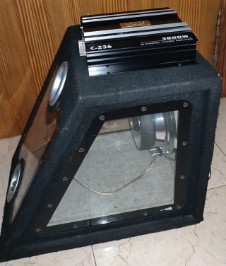 Subwoofer DS18 con Amplificador