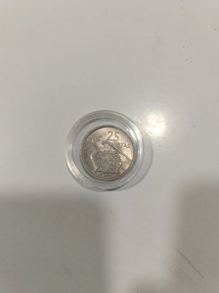 Moneda 25 Ptas 1957