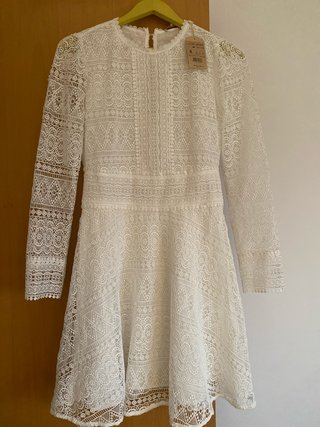 Vestido Salsa Blanco Talla M
