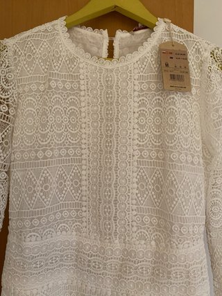 Vestido Salsa Blanco Talla M