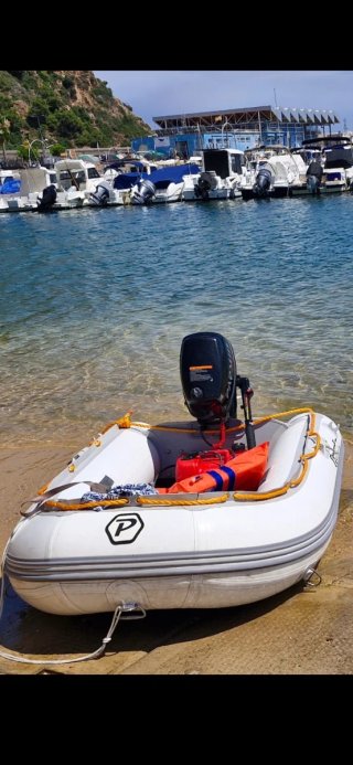 Bote inflable Protender con motor Parsun
