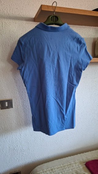 Set 3 Polo Donna M Rosa, Blu, Azzurro
