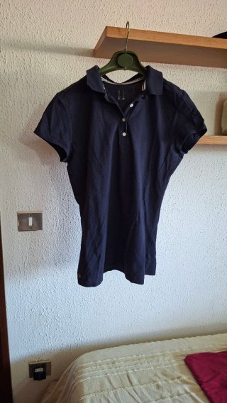 Set 3 Polo Donna M Rosa, Blu, Azzurro