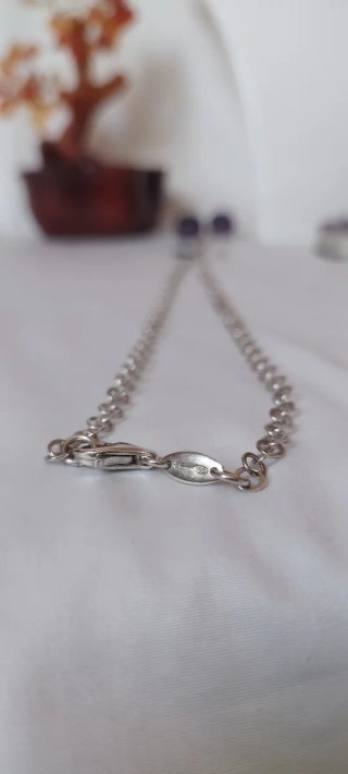 Collar Plata Ley y Amatista