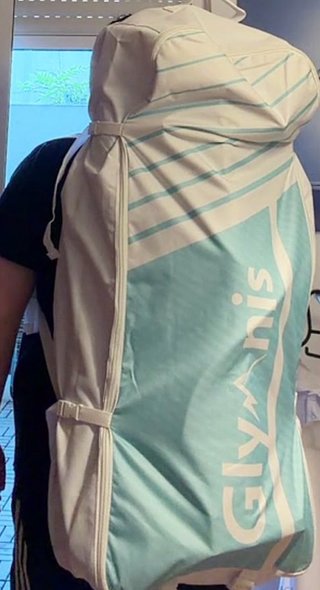 Caja Ropa 20kg Teal/Blanco Talla Única