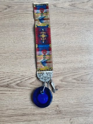 Amuleto Ojo Turco y Tapiz Bizantino Haghia Sophia