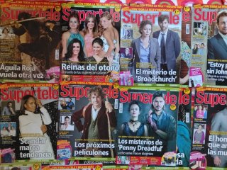 Lote 20 revistas televisión Supertele año 2014
