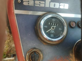 Tractor Astoa H-4500 DT en venta con desbrozadora