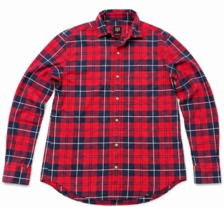 Camisa Pedro del Hierro cuadros roja y azul