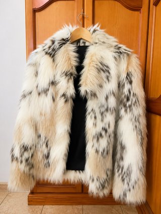 Abrigo de pelo Zara | Talla M | Nuevo
