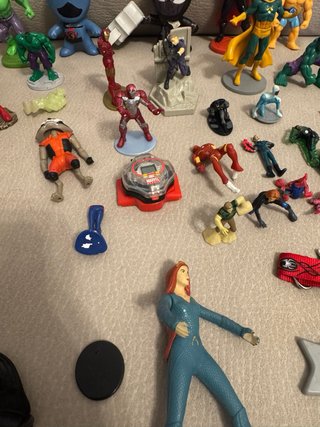 Lotto Marvel & DC Comics Action Figures vintage