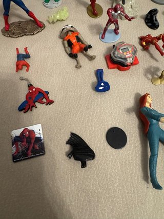 Lotto Marvel & DC Comics Action Figures vintage
