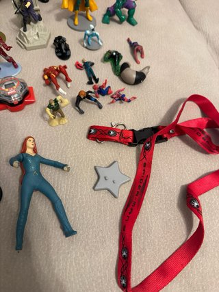 Lotto Marvel & DC Comics Action Figures vintage