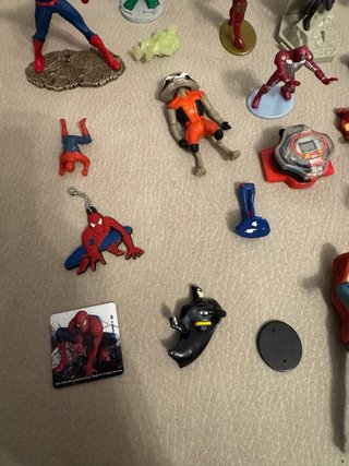 Lotto Marvel & DC Comics Action Figures vintage
