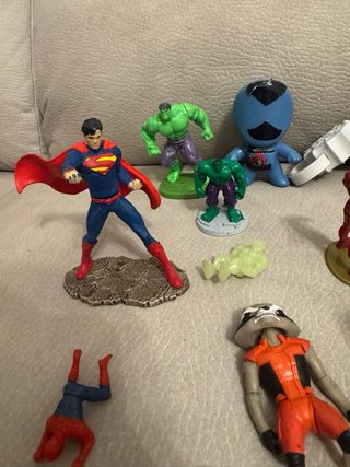 Lotto Marvel & DC Comics Action Figures vintage