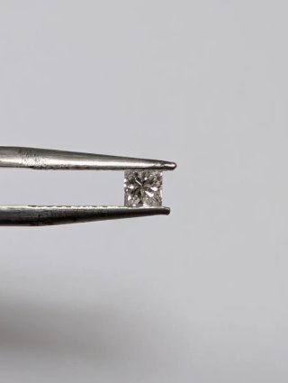 Diamante talla princesa