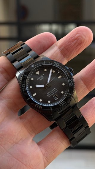 Tissot Seastar 1000 negro 40mm
