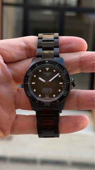 Tissot Seastar 1000 negro 40mm