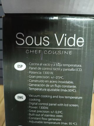 Sous Vide Chef Cuisine 1300W Ollas GM