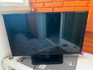 Televisión LG Negra