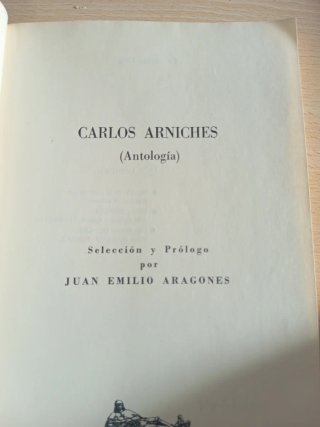 Antología. Primera edición.