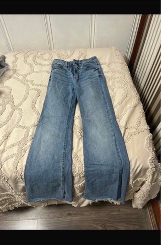 Pantalones vaqueros anchos azules