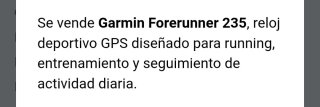 Garmin Forerunner 235 GPS Running