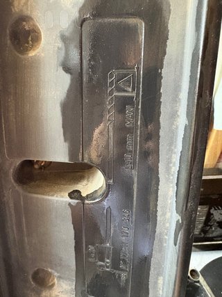 Soporte piloto trasero