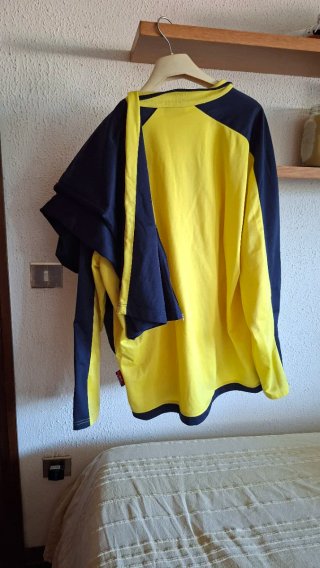 Tuta sportiva uomo XL gialla/blu