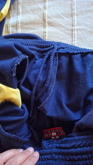 Tuta sportiva uomo XL gialla/blu