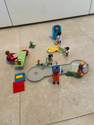 Playmobil 3x2: 2 Minigolf y Cajero Automático