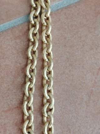 Collana vintage oro perle