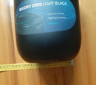 Deshumidificador Cecotec BigDry 2000 Silencioso