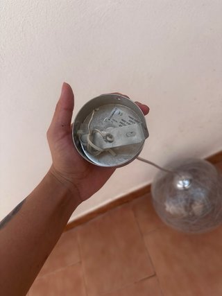 Lámpara colgante esférica moderna