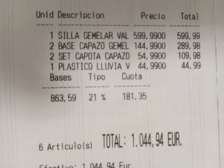 Carrito Gemelar Valco Baby Gris Completo
