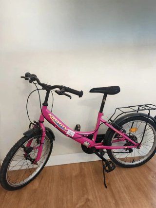 Bicicleta rosa KREATIV