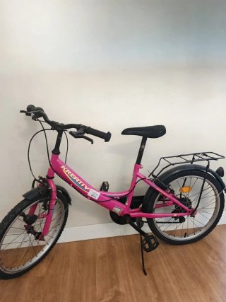 Bicicleta rosa KREATIV