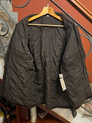 Giacca in vera pelle vintage anni 80 marrone