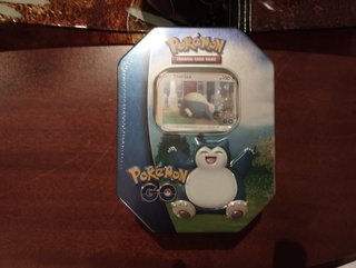 Lata Snorlax Pokémon GO (Inglés)