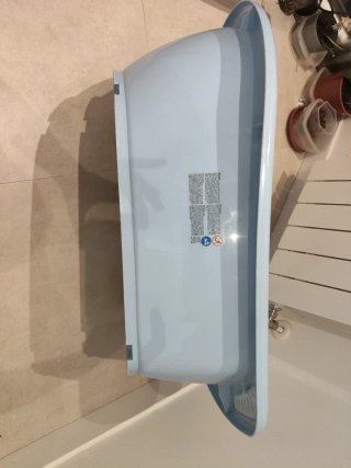 Bañera bebé Toysrus azul dinosaurios