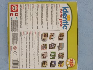 Juego de mesa Identic Memo Game Educa