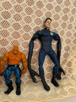 Lote 6 Figuras  4 Fantastico