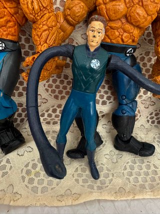 Lote 6 Figuras  4 Fantastico