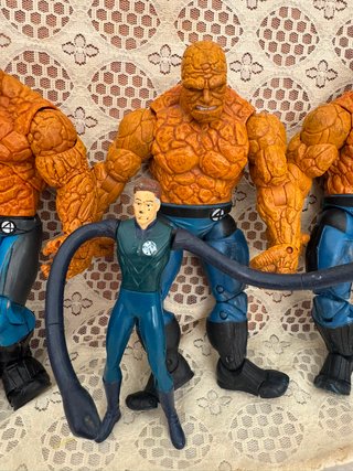Lote 6 Figuras  4 Fantastico