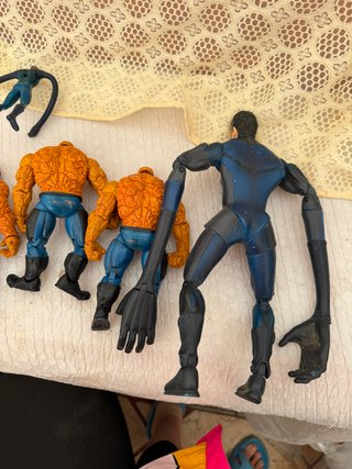 Lote 6 Figuras  4 Fantastico