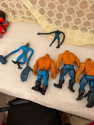Lote 6 Figuras  4 Fantastico