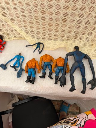 Lote 6 Figuras  4 Fantastico