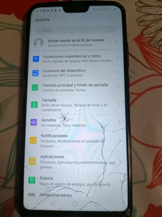 Huawei P20 64GB Pantalla Rajada