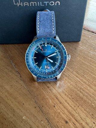 Reloj Hamilton khaky aviation , dos correas